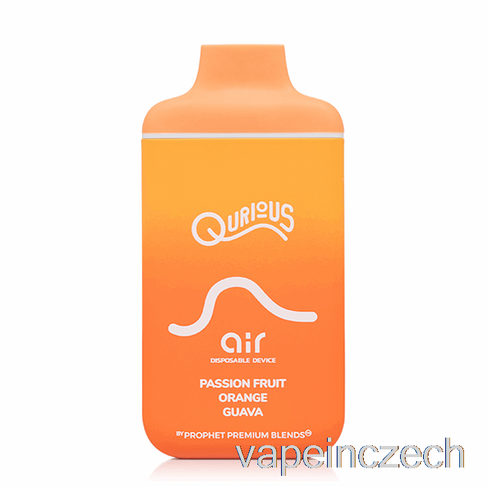 Qurious Air 6000 Jednorázové Pero Z Guava Marakujového Pomeranče